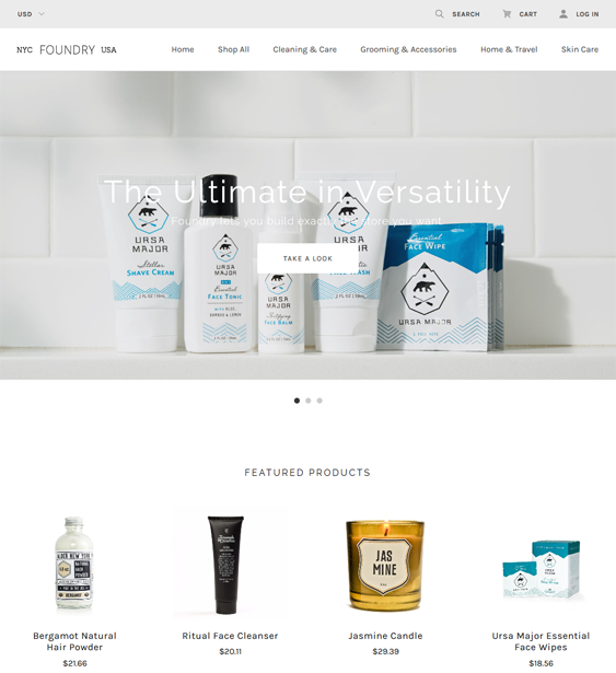 bigcommerce themes for makeup beauty products cosmetics