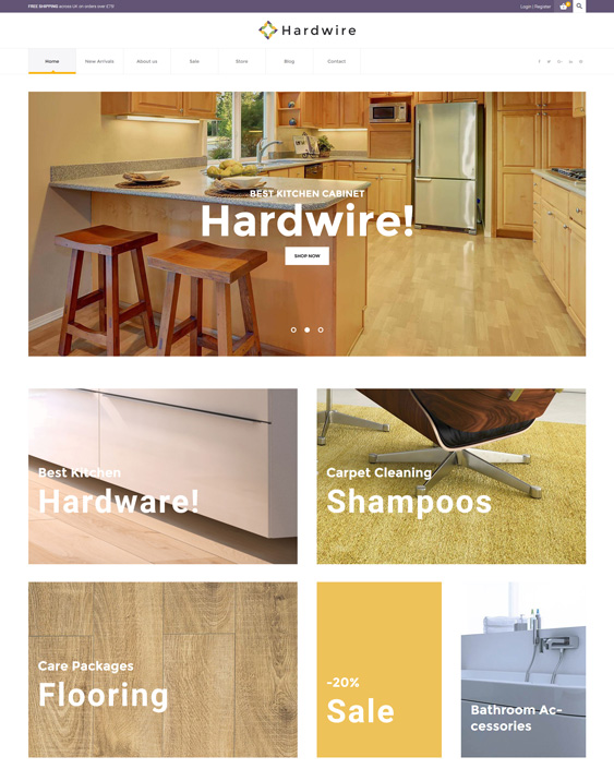woocommerce themes tool hardware stores