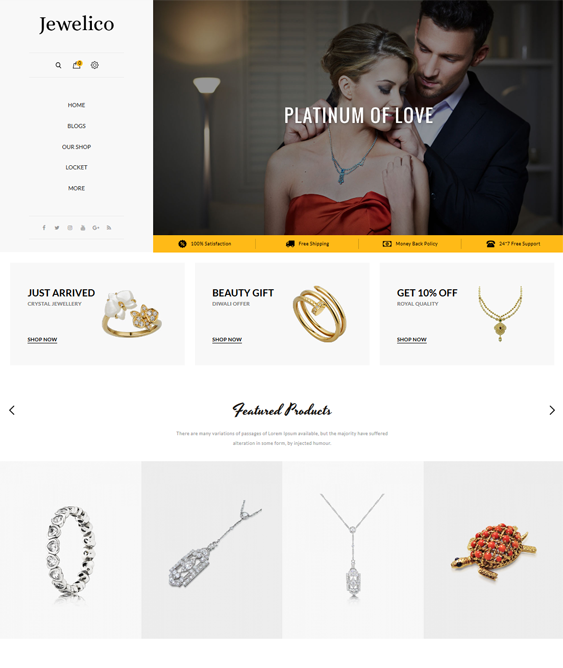 opencart themes for selling jewelry watches
