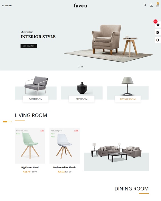 prestashop themes for furniture stores
