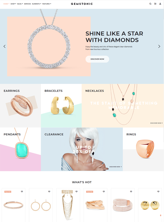 best woocommerce themes for selling watches jewelry feature