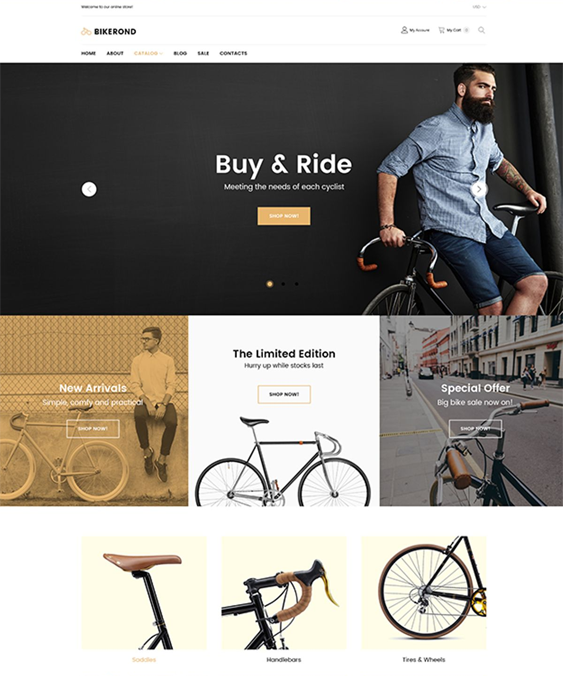 cycling gear accessories bikes bicycles prestashop themes