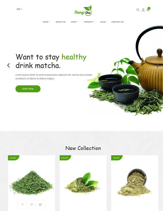 Shopify Themes For Tea Shops