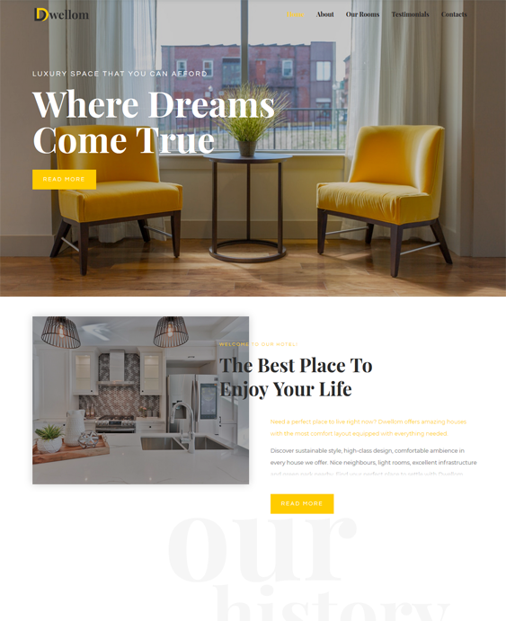 wordpress themes for hotels vacation rentals