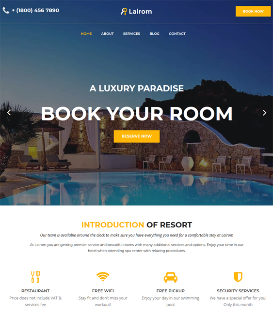 best wordpress themes for hotels vacation rentals feature