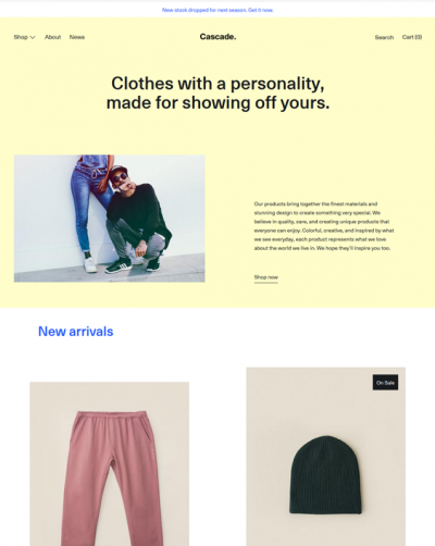 Menswear Shopify Themes For Online Men's Fashion And Clothing Stores