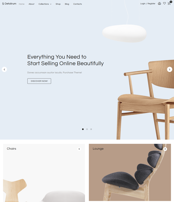 woocommerce themes for furniture stores