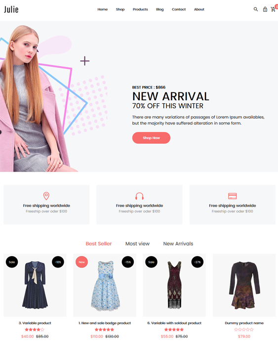 shopify themes for selling clothing and apparel