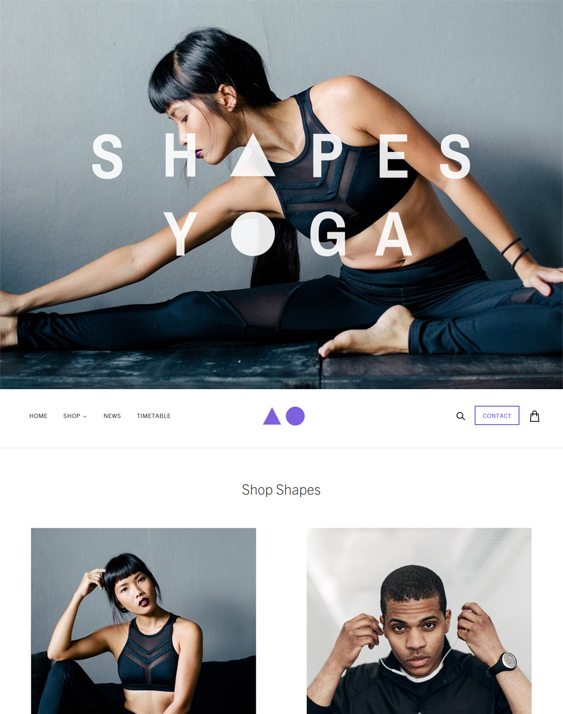 best shopify themes workout gear athleisure wear feature