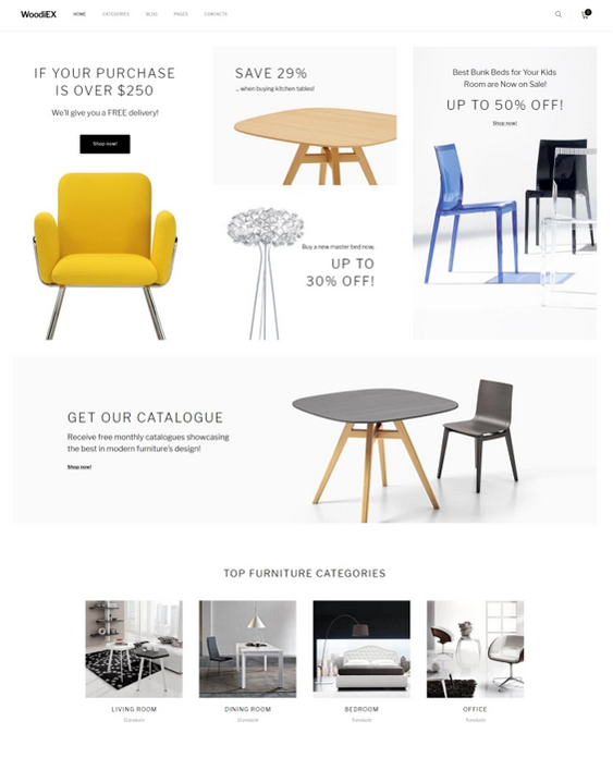 best woocommerce themes for furniture stores feature
