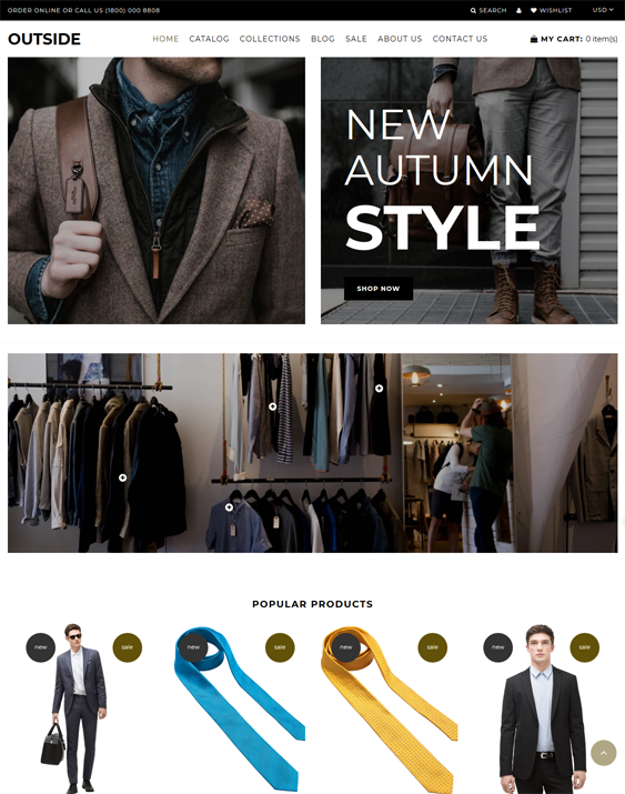 best menswear shopify themes mens clothing fashion stores feature