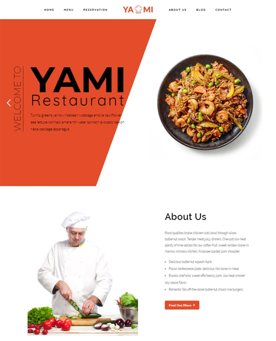 WordPress Themes For Asian Restaurants