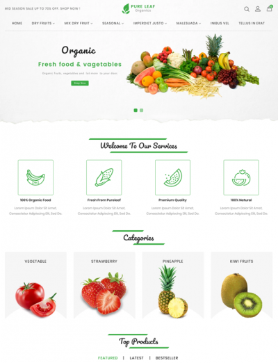 18 of the Best Shopify Themes for Selling Groceries and Gourmet Food ...