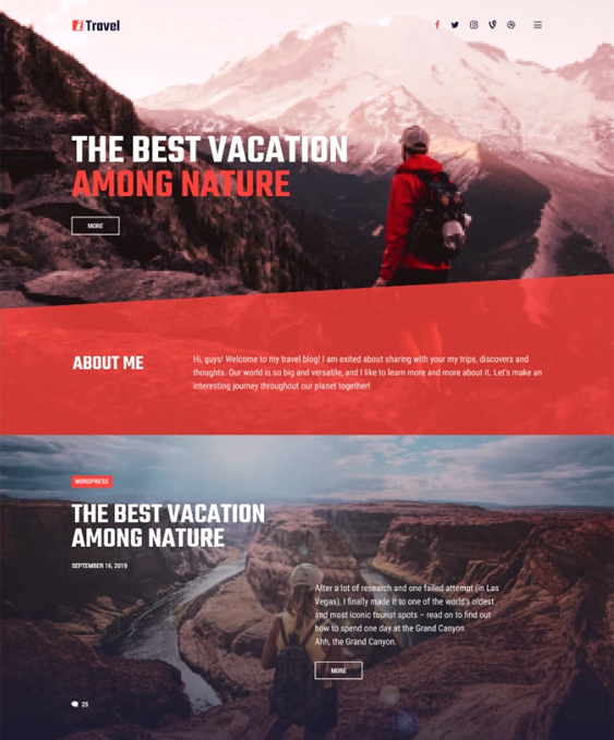 best travel tourism wordpress themes feature