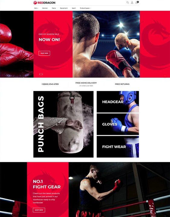 magento themes for sports stores