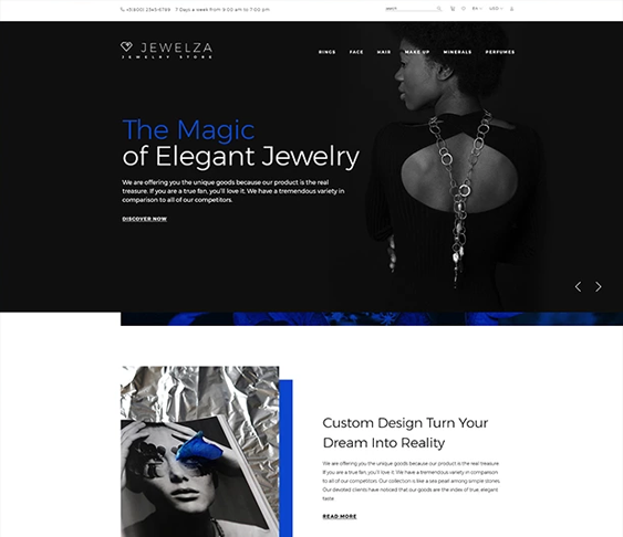 best opencart themes for jewelry stores feature