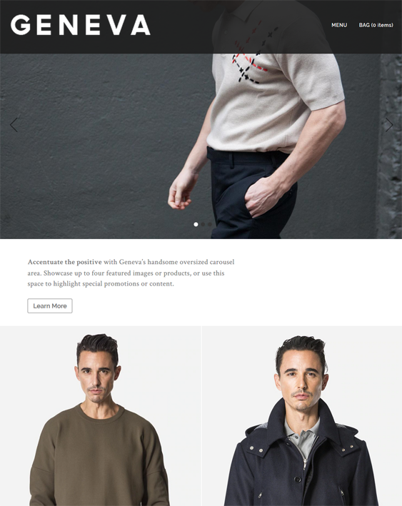 Fashion BigCommerce Themes For Online Clothing Stores