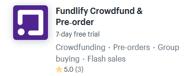 crowdfunding shopify apps plugins