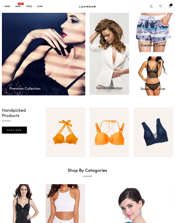 lingerie swimwear shopify themes