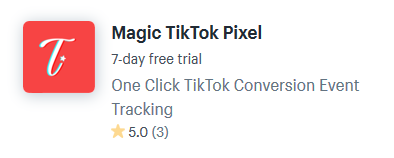 tiktok shopify apps plugins