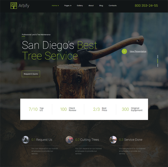WordPress Themes For Landscapers, Lawn Care Companies, And Gardeners