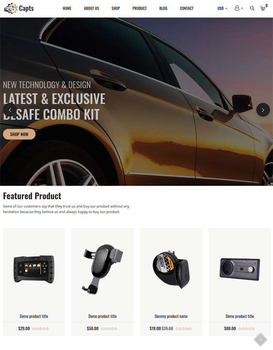 Shopify Themes For Car, Vehicle, And Automotive Stores