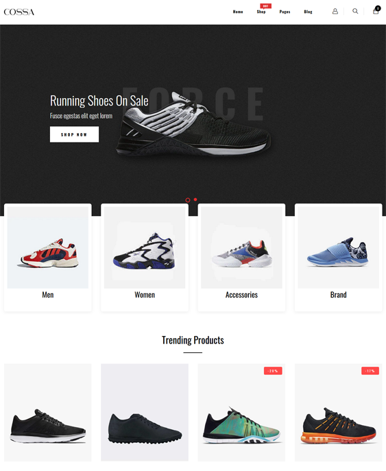 Shopify Themes For Selling Shoes And Footwear