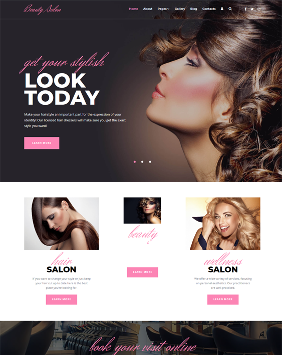 joomla templates for beauty salons and spas