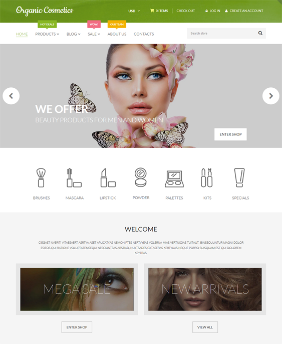 Shopify Themes For Clean Beauty Stores
