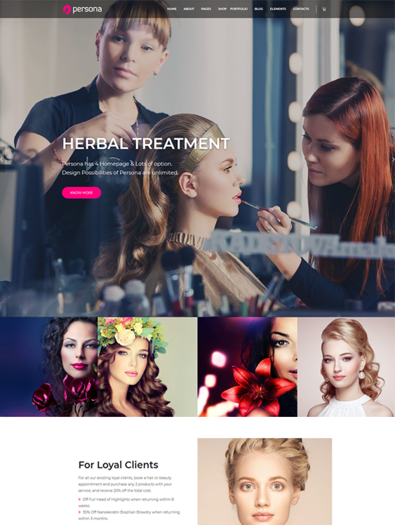 joomla templates for beauty salons and spas