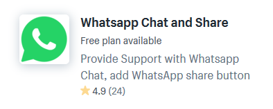 whatsapp shopify apps plugins
