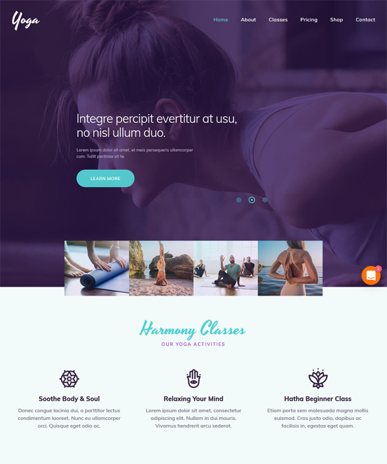 WordPress Themes For Yoga Teachers And Yoga Studios