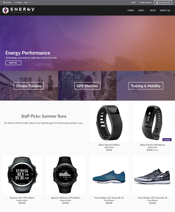 district energy shopify theme for online electronics stores