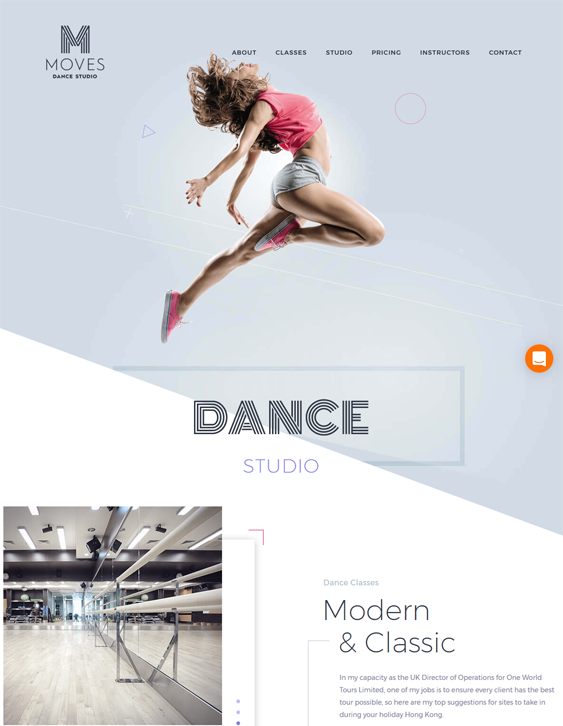 WordPress Themes For Dance Classes And Schools feature