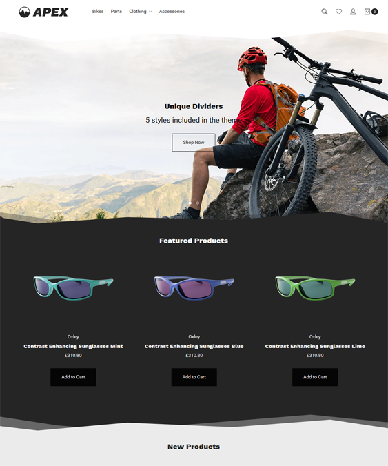 BigCommerce Themes For Sports And Fitness Stores