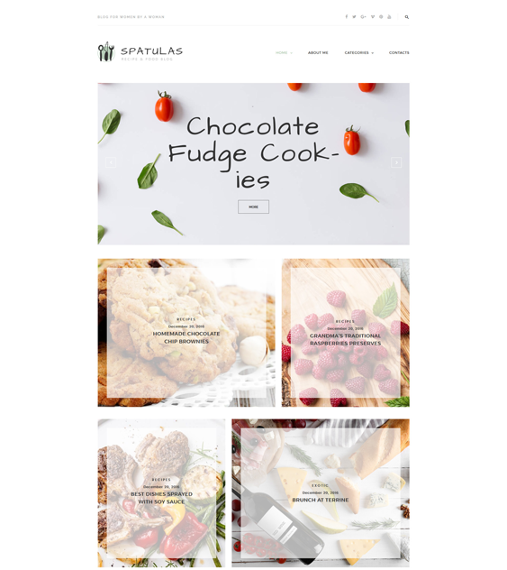 WordPress Themes For Food Blogs And Recipe Websites