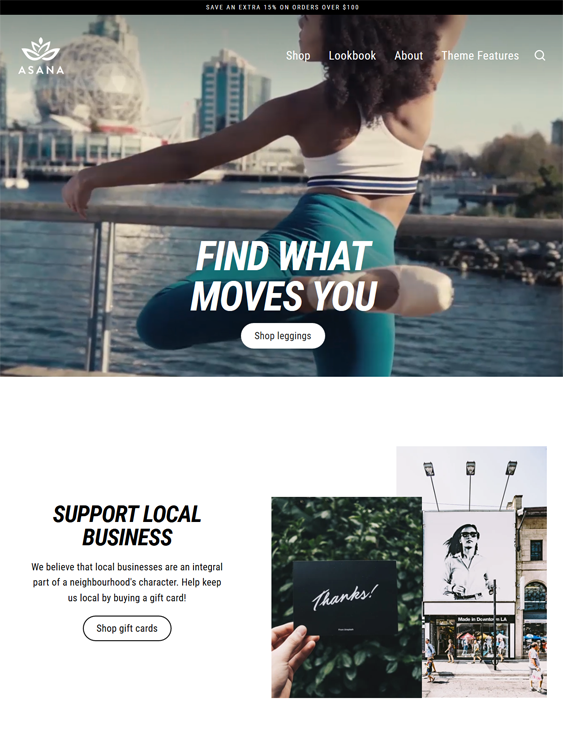 Shopify Themes For Selling Sportswear And Activewear