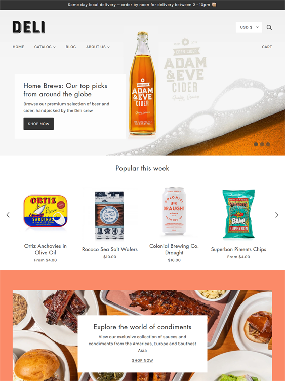 blockshop deli shopify themes for selling alcoholic beverages online