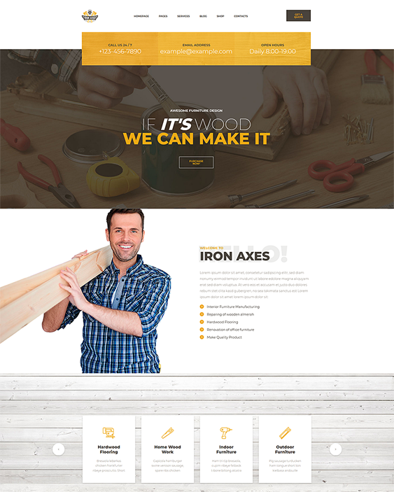 WordPress Themes For Building Contractors And Construction Companies