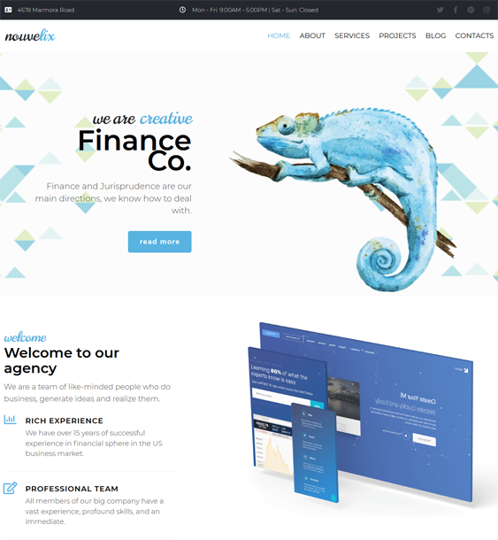 Financial WordPress Themes For Finance Websites