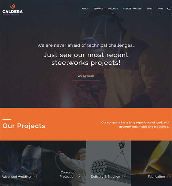 WordPress Themes For Building Contractors And Constructions Companies