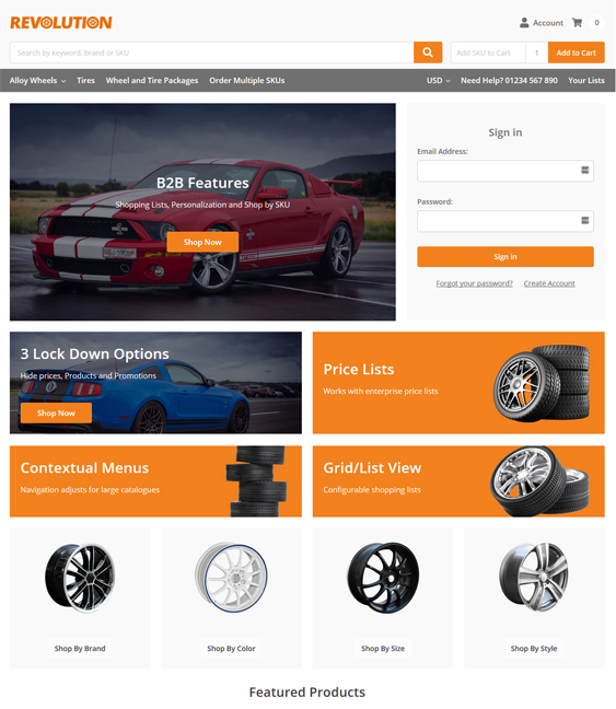 BigCommerce Themes For Car, Vehicle, And Automotive Stores feature