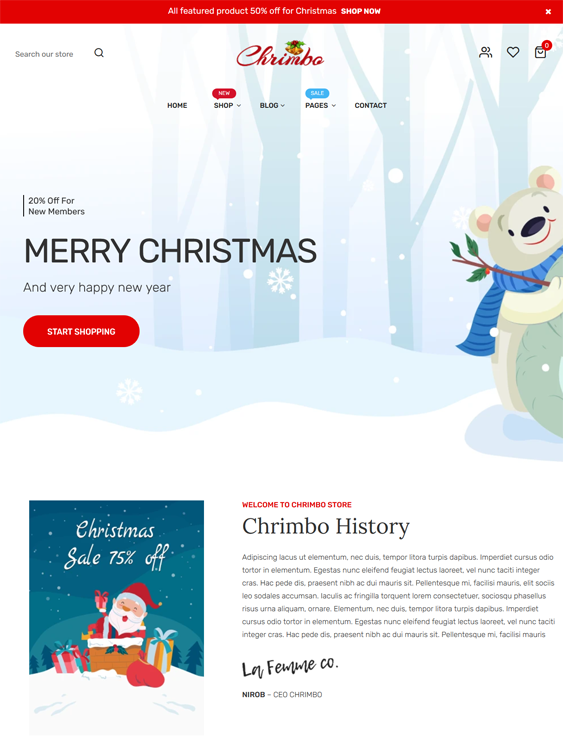 Christmas Shopify Themes
