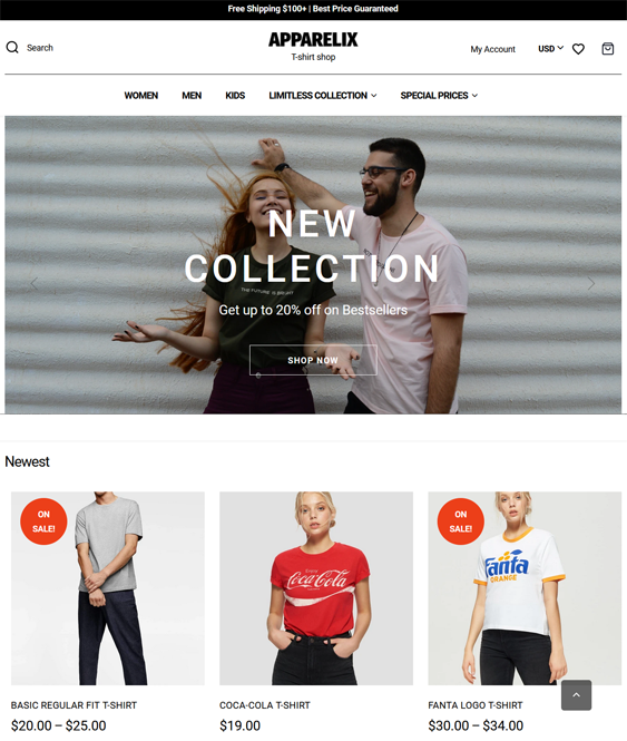 Shopify Themes For Selling Women's And Men’s Clothing