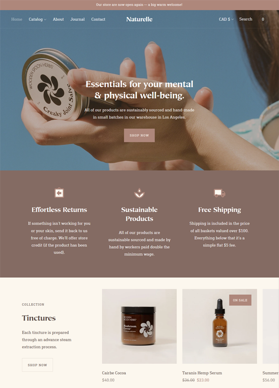 lorenza natural medical shopify theme for online pharmacies and drugstores