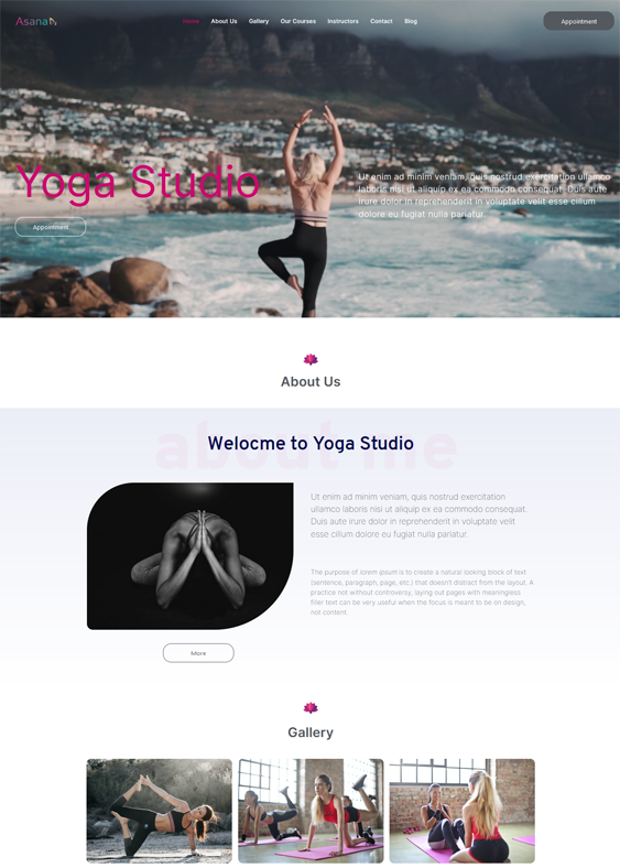 WordPress Themes For Yoga Instructors And Studios