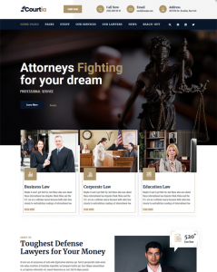 WordPress Themes For Lawyers, Attorneys, And Law Firms feature