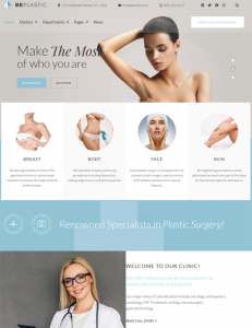 WordPress Themes For Plastic Surgeons And Cosmetic Surgery Clinics feature