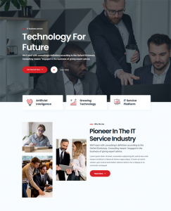 WordPress Themes For IT Solutions And Services feature