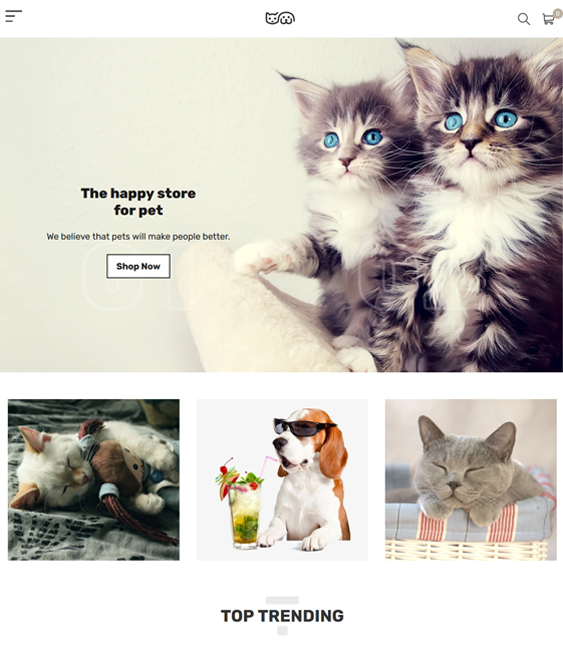 Shopify Themes For Online Pet Stores